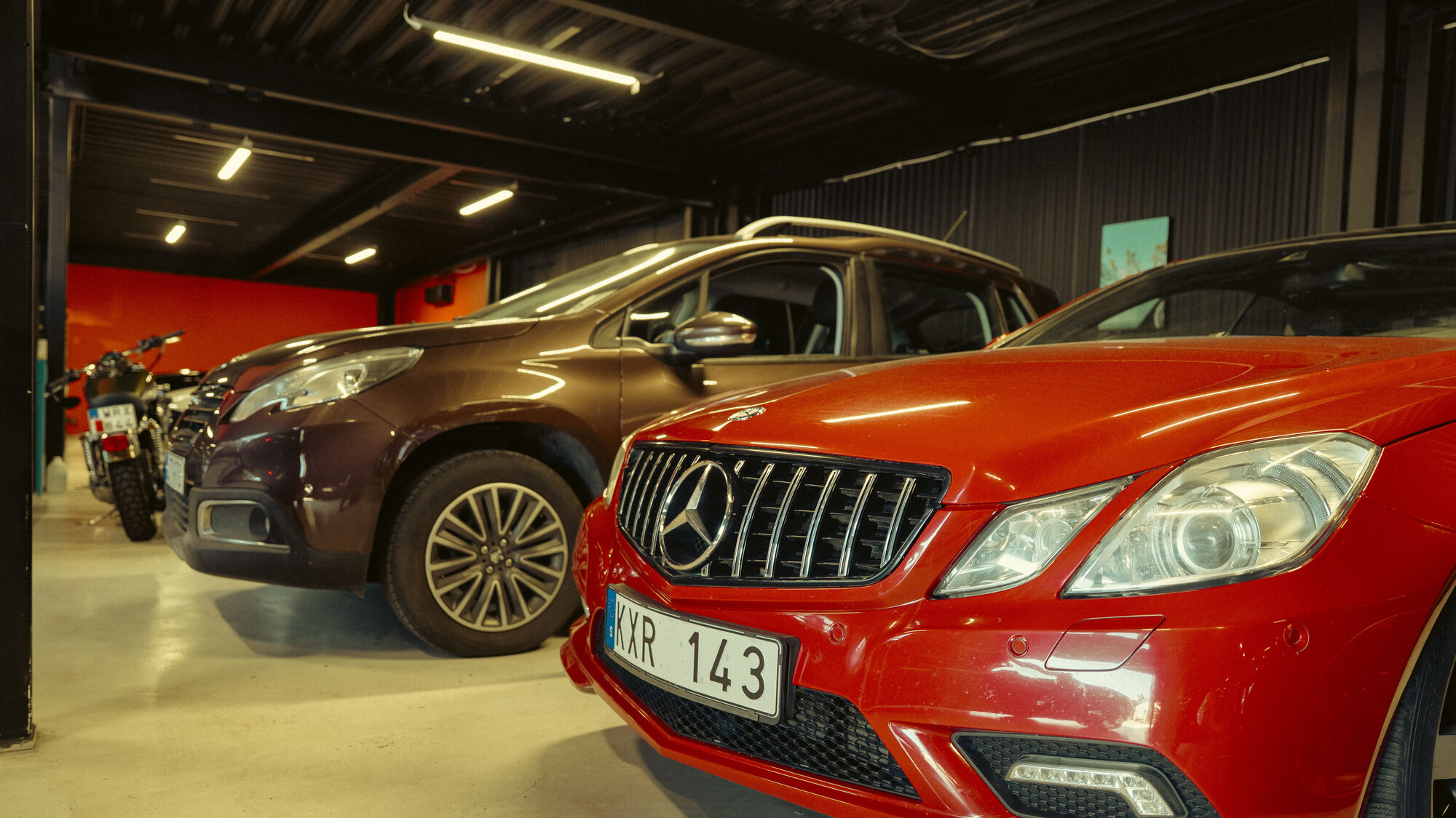 Bil i vårt showroom